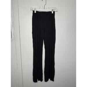 Abercrombie And Fitch Pants Womens Small Split Hem Straight Leg Pull On Ponte